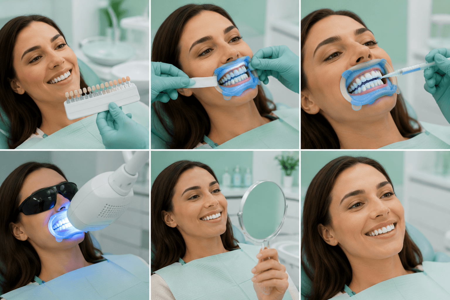 How the teeth whitening process works
